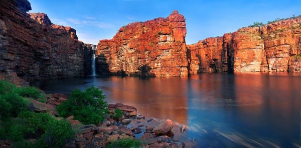 cataratas King George Falls, en Kimberley, Australia