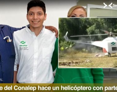 Estudiantes del CONALEP construyó un helicóptero con partes de autos