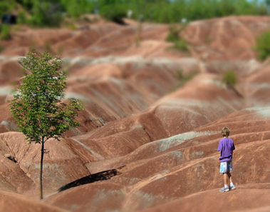 El planeta Marte en la Tierra | Cheltenham Badlands en Canadá