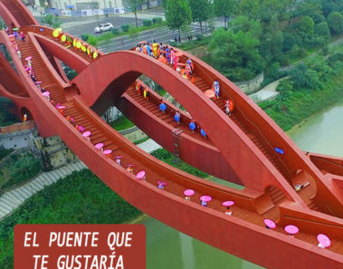 Lucky Knot, un puente impresionante en China