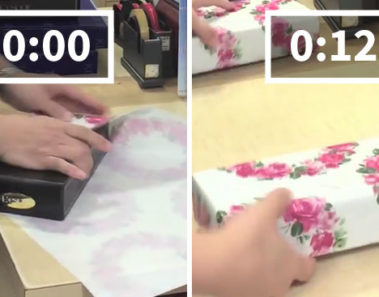 Aprende a envolver regalos en segundos con este método japonés