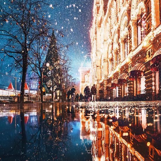 Cómo celebran la Navidad en Moscú, Rusia