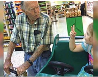 Esta es la conmovedora historia entre una pequeña y un anciano