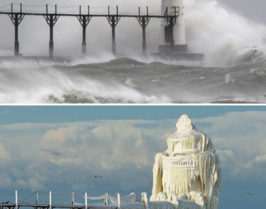 15 Fotos de antes y después de las preciosas transformaciones invernales