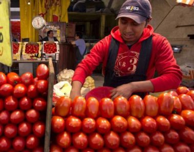 En Oaxaca, el tomate es rebajado a 75 centavos el kilo debido a la falta de exportación