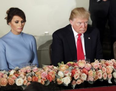 Mira el escalofriante motivo por el que la esposa de Trump siempre sale triste en la fotos