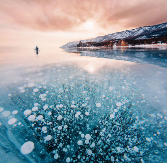 Este es el lago Baikal, el más profundo del planeta
