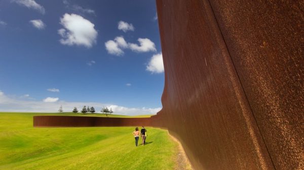 parque de esculturas gibbs farm nueva zelanda