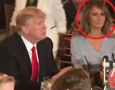 Así se comporta Melania Trump cuando su esposo no la está observando
