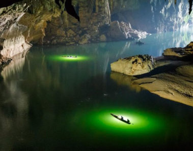 Esta es Tham Khoun Xe, una de las cuevas más hermosas del mundo