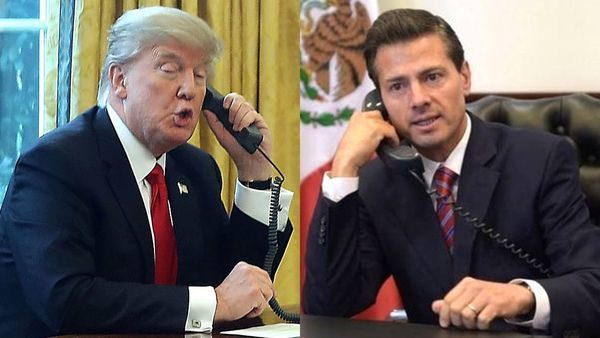 Filtran humillante diálogo telefónico de Donald Trump con Peña Nieto