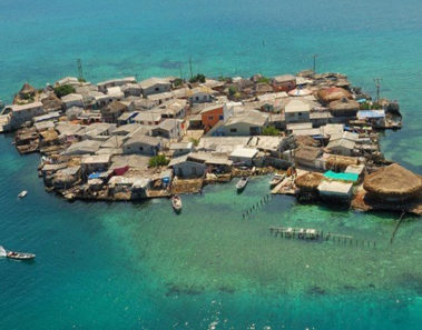 Santa Cruz del Islote, la isla más abarrotada del planeta