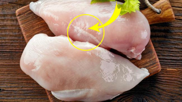 ¡Cuidado! Mira qué son las hebras blancas del pollo y en que afecta a la salud