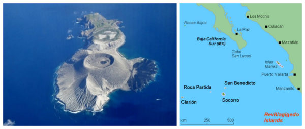 Estadounidenses reclaman la propiedad de Islas Revillagigedo, México