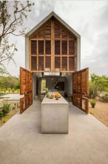 Tiny House en Puerto Escondido, México, es la casa más estrecha del mundo