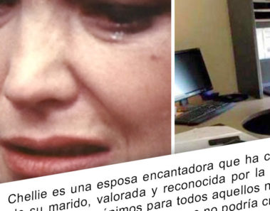Le hizo una visita a su esposo en el trabajo y entonces, rompió a llorar…