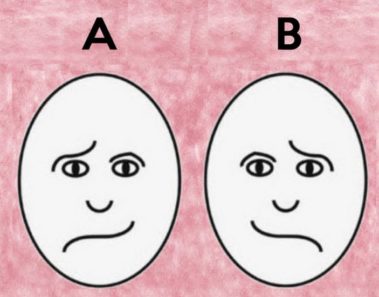 ¿Sabés cuál de estas caras está feliz? Tu respuesta dice mucho sobre ti