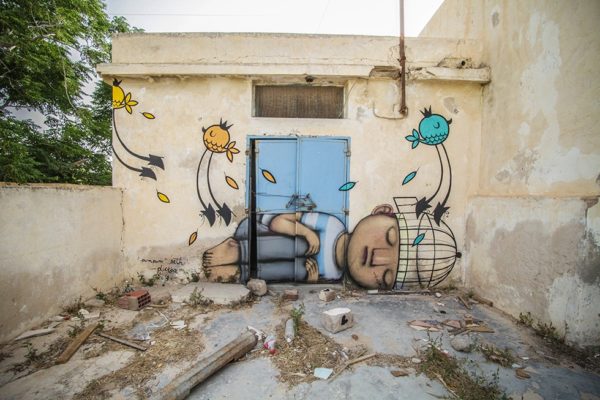 Djerbahood Project, arte urbano en Túnez Djerbahood-project-arte-urbano-en-tunez-7-600x400