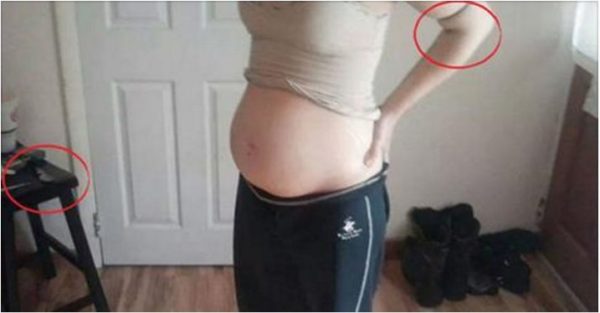 Mujer embarazada publicó una foto de su panza. Cuando la policía vio la foto la arrestó de inmediato