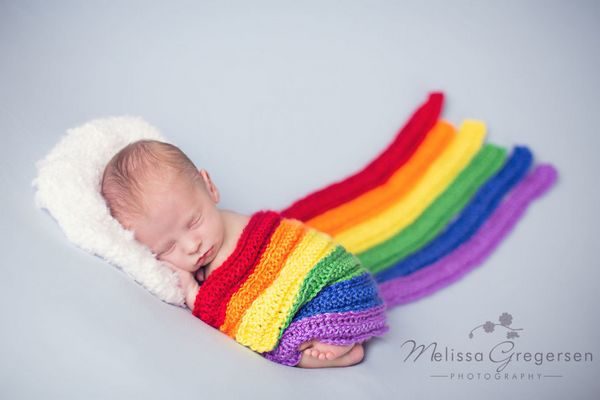 ¿Conoces a los bebés arcoíris? Esta familia no pudo evitar llorar de la felicidad al recibir el suyo