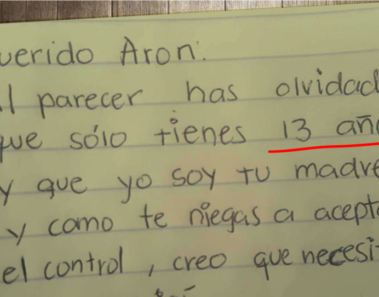Madre se cansa de su hijo desobediente, su increíble carta se volvió viral por Internet