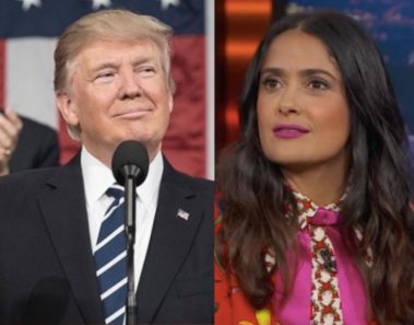 Salma Hayek reveló que Donald Trump intentó enamorarla. Esta fue la técnica que intento…