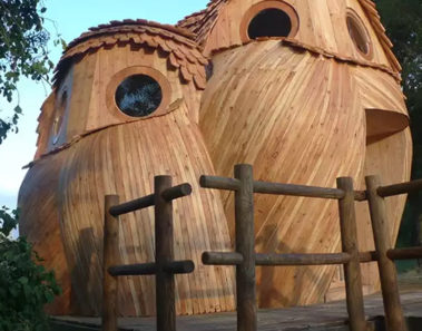 Cabañas con forma de búho en las que puedes pasar una noche gratis en Francia