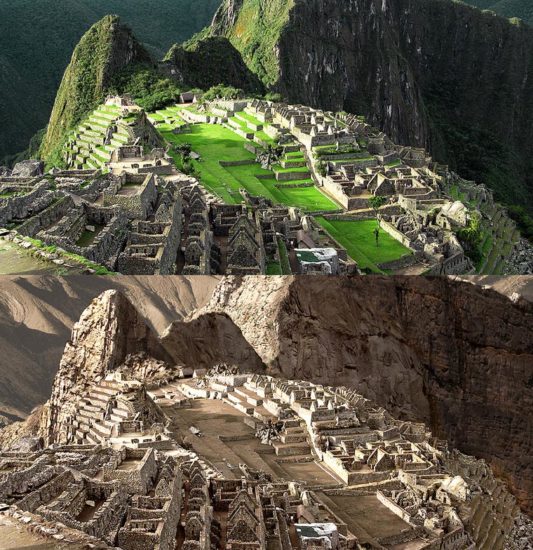 10 espeluznantes imágenes sobre los monumentos más importantes del mundo en tiempos de sequía 
