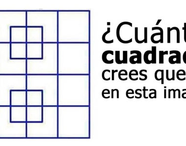 ¿Cuantos cuadrados hay en esta imagen?