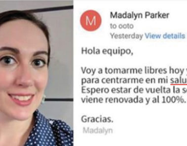 Pidió permiso para faltar al trabajo por su salud mental y así le respondió su jefe