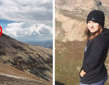 Después de escuchar ladridos en la montaña, esta chica hizo un descubrimiento increíble