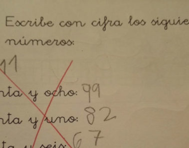 El ejercicio de un niño de 7 años de edad que ha hecho dudar a millones de adultos