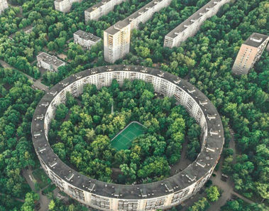 House-Bagel, una de las construcciones más insólitas de Moscú