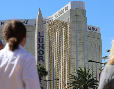 papel hallado en la habitación del asesino de Las Vegas