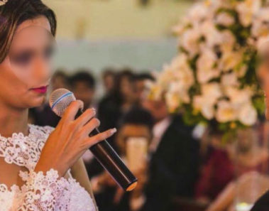 El mismo día de su boda se entera de la traición y esto es lo que hace en frente de todos los invitados