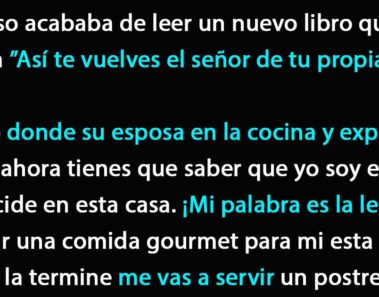 El marido le dice a la esposa que “su palabra es la ley – pero su maravilloso contraataque lo deja mudo