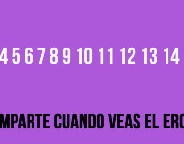 Casi nadie puede ver cuál es el error: ¿Tú logras verlo?