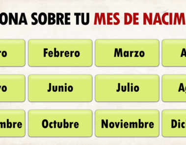 ¿En qué mes naciste? – Tu mes de nacimiento tiene mucho que ver con tu carácter