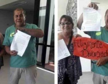 Esta pareja se divorció – pero la forma en que lo “celebraron” deja a todo el mundo helado.