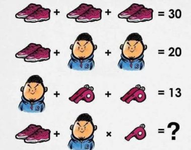 Cuánto valen las zapatillas, el niño y los silbatos