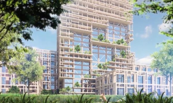 Tokio tendrá el rascacielos de madera más grande del mundo
