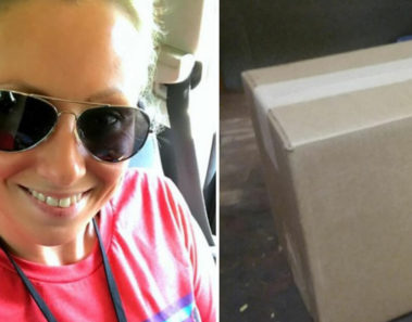 Profesora recibe su bolso perdido por correo. Pero cuando levanta el paquete ve algo más