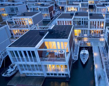 Ijburg, el barrio de Ámsterdam donde las casas son flotantes