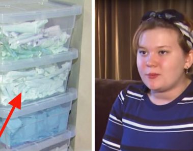 Chica comienza a guardar tampones como loca, entonces la madre revela su secreto