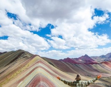 La Montaña de siete colores o Arco Iris en Perú