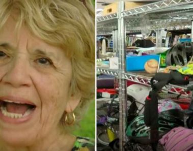 Mujer está de compras cuando ve algo raro en el estante – mira de cerca y sus piernas empiezan a temblar