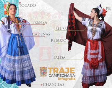 los trajes tipicos de campeche